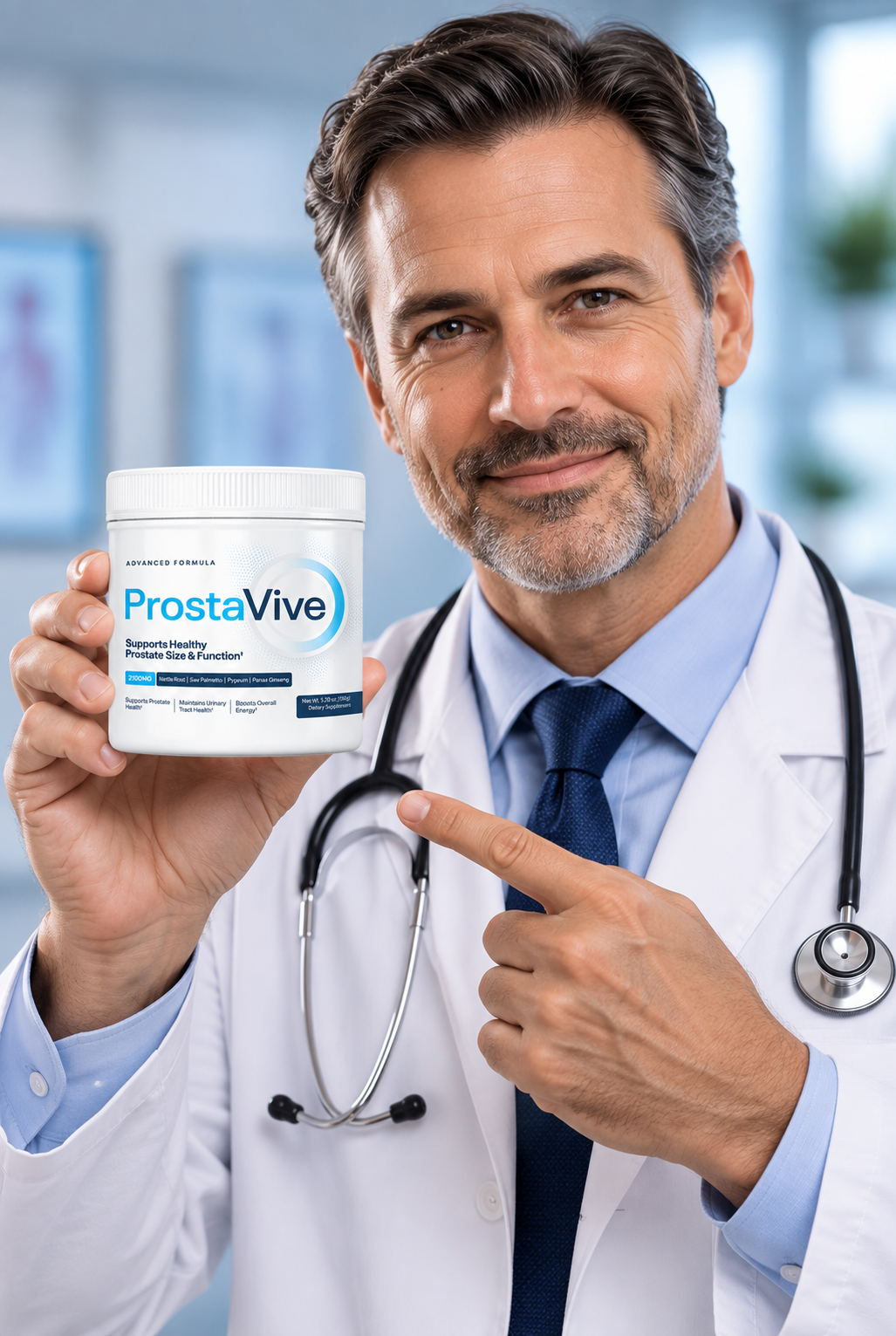 ProstaVive 3-step prostate shrinking mechanism