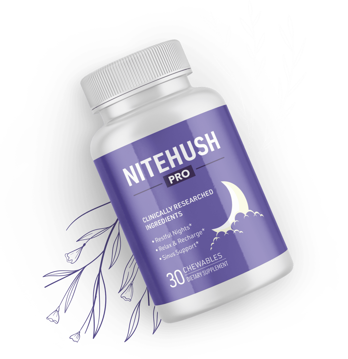 NiteHush Pro nighttime chewables